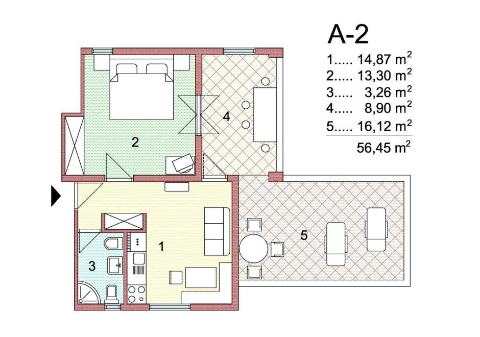 AnitaVilla Apartment A2