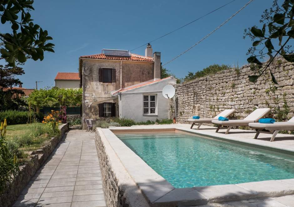 Villa Antique mit privatem Pool auf der Insel Cres