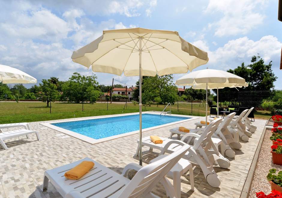 Apartment Dvori with Private Pool and BBQ