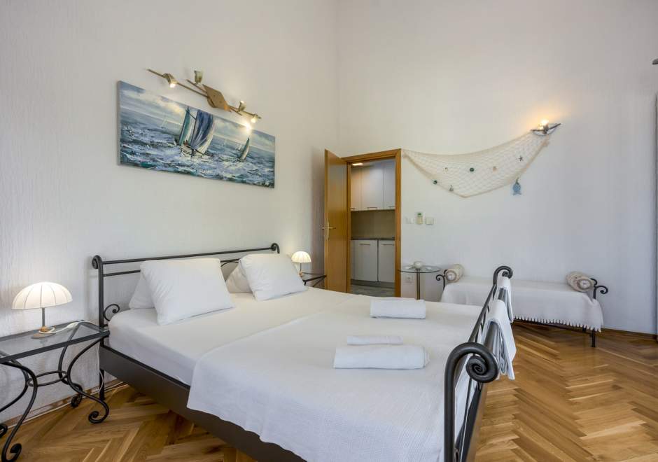 Ferienwohnung Covic Blue im ersten Stock