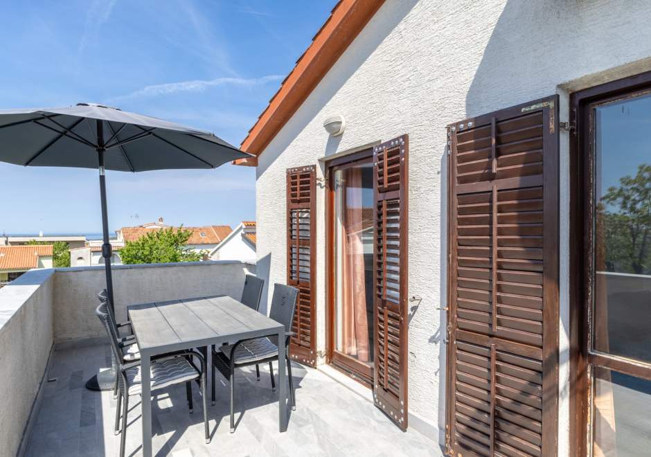 Apartment Mirjana Spada V mit Balkon und Meerblick