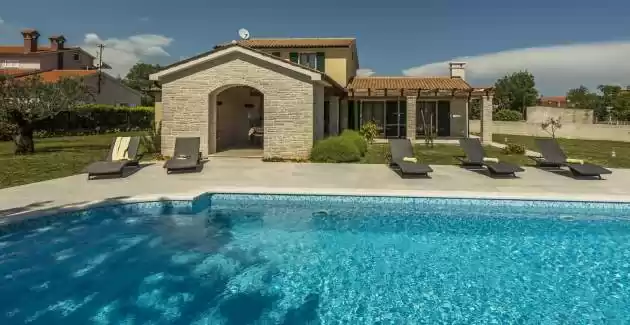 Villa Anita in Hrboki with Private Pool