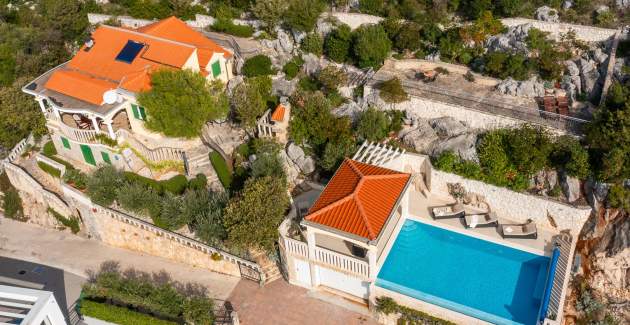 Villa Vese Vitez mit Beheiztem Pool in Vinisce