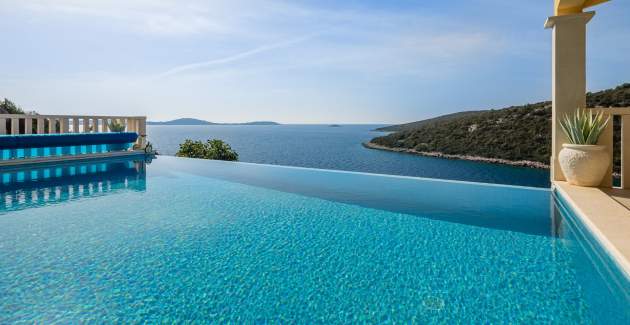 Villa Vese Vitez mit Beheiztem Pool in Vinisce