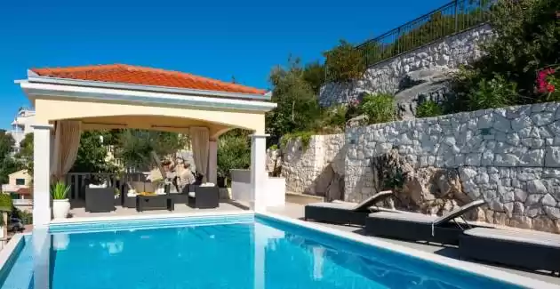 Villa Vese Vitez mit Beheiztem Pool in Vinisce
