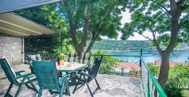 Ferienhaus Bakarac mit Meerblick