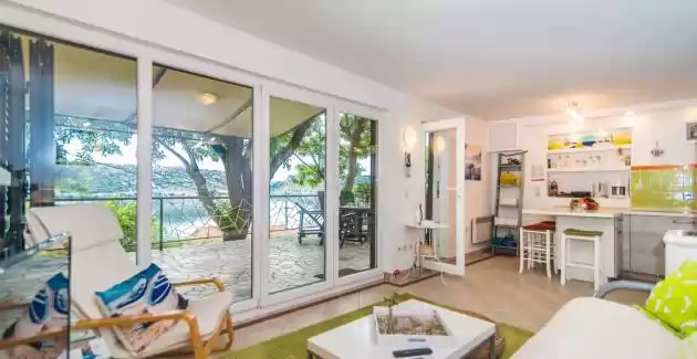 Ferienhaus Bakarac mit Meerblick