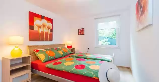 Ferienhaus Bakarac mit Meerblick