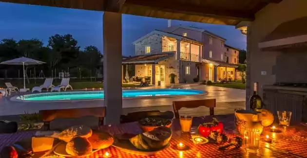 Luxury Villa Lemaliante with Pool, Sauna and Whirlpool