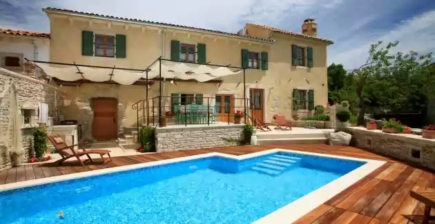 Villa Gelci with heated pool - Trget