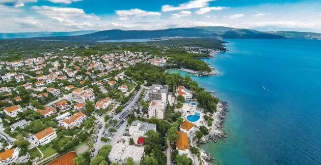 Ferienwohnung Ivana mit Neerblick in Malinska - Insel Krk