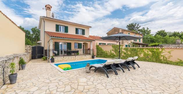 Villa Grguci with private pool - Kanfanar