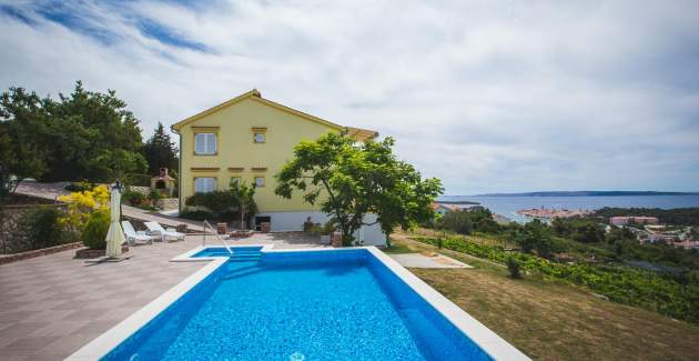 Apartment Lidija A2 Yellow in Palit - Island of Rab