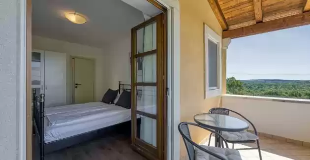 Villa Ladonja con piscina privata e sauna