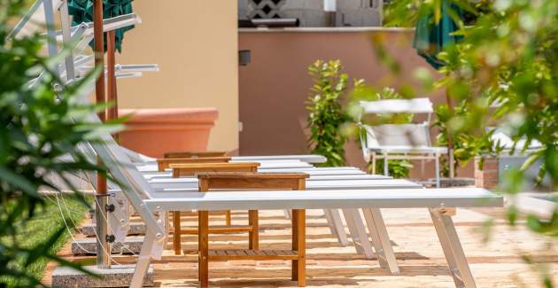 Studio-Apartment Nr. 4 mit Balkon in der Via Flavia