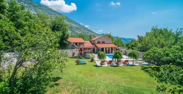 Ferien - Steinhaus Villa Prelec mit privatem Pool