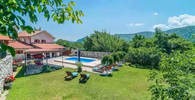 Ferien - Steinhaus Villa Prelec mit privatem Pool