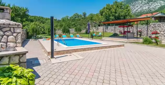 Ferien - Steinhaus Villa Prelec mit privatem Pool