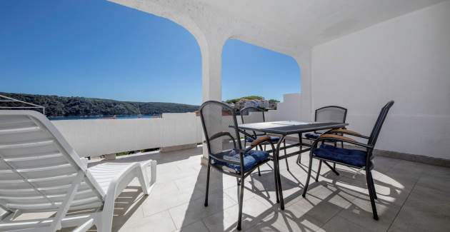 Appartamenti Korina / Appartamento A2 con balcone, a 100 metri dalla spiaggia - Isola di Rab