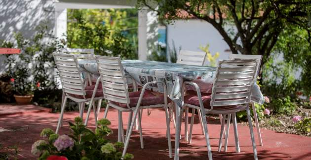 Appartamenti Korina / Appartamento A2 con balcone, a 100 metri dalla spiaggia - Isola di Rab