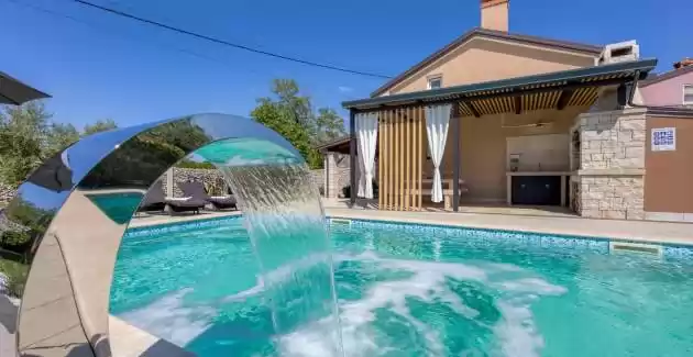 Villa Lana with private pool near Labin