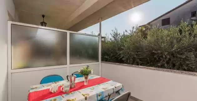 Ferienwohnung Emili A4 mit Balkon und Gartenblick