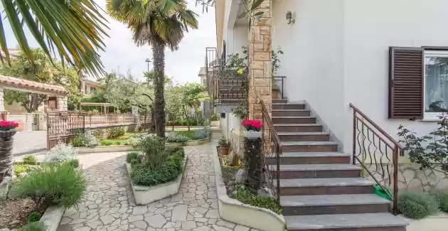 Two-Bedroom Apartment Emili A4 with Balcony and Garden view