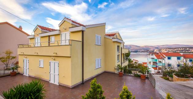 Ferienwohnung Mia mit Gemeinschaftspool und Meerblick - Insel Ciovo