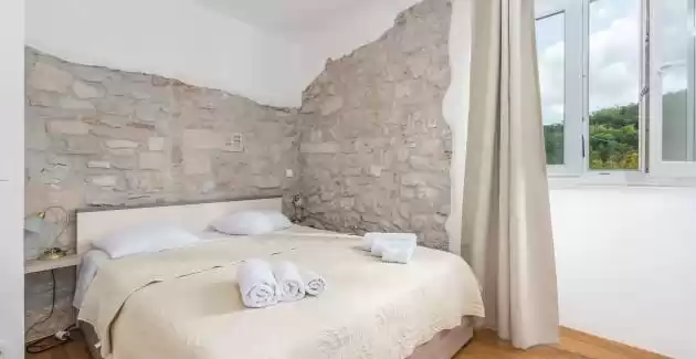 Villa Ana in Spinovci, pogled na Motovun