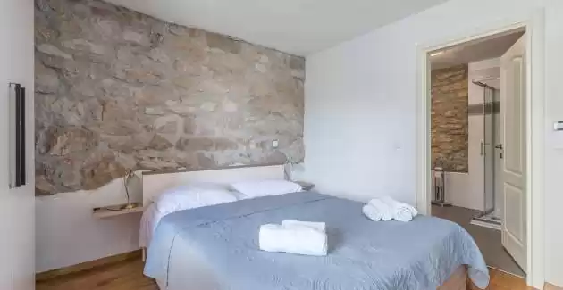 Villa Ana in Spinovci, pogled na Motovun