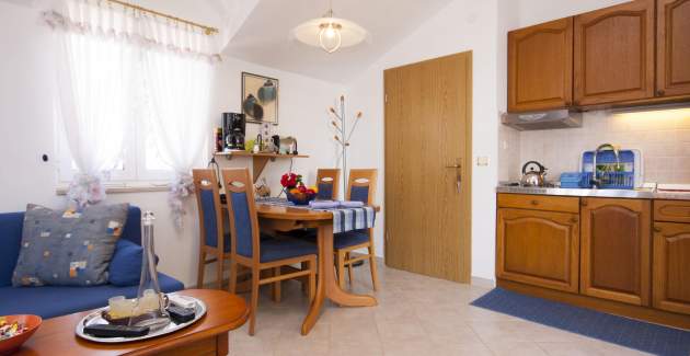 Apartments Grivicic / Ein Schlafzimmer A1 - Krapanj