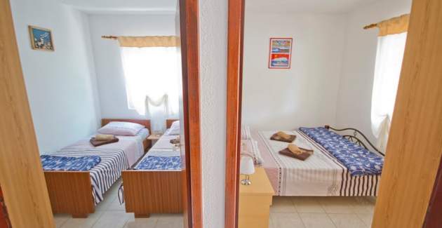 Apartment Nada A1 mit zwei Schlafzimmern - Insel Žirje