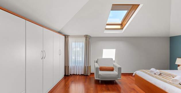 Ferienwohnung Irena V mit Poolblick