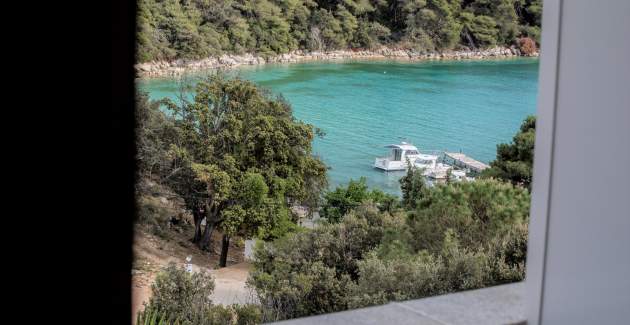 Anica Kampor / Zimmer S1 mit Meerblick - Insel Rab