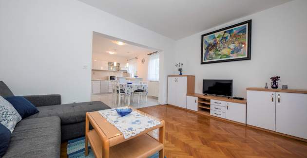 Anica Kampor / Apartment A6 mit Meerblick - Insel Rab