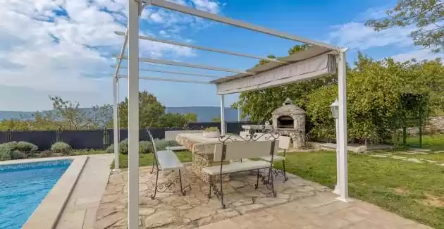 Villa Targeto con vista mare