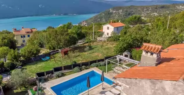 Villa Targeto con vista mare