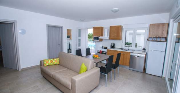 Two-Bedroom Apartment Residence Elody II with Shared Pool