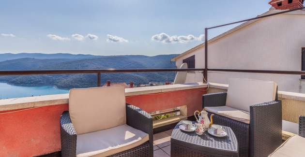 Ferienwohnung Milica mit Meerblick - Rabac