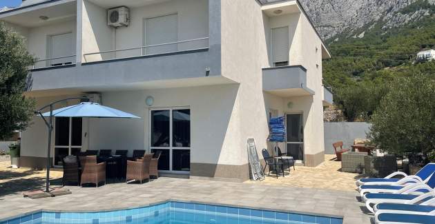 Villa Kristina mit privatem Pool in Makarska