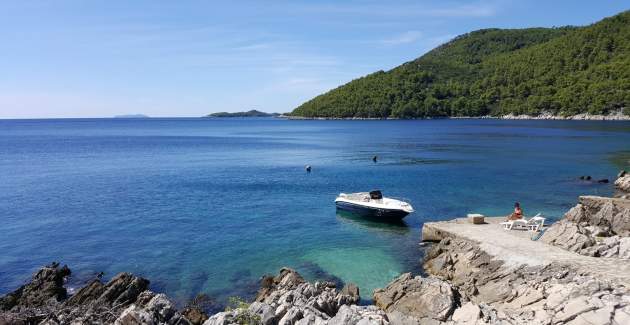 Apartment Coraline on Korcula, seafront