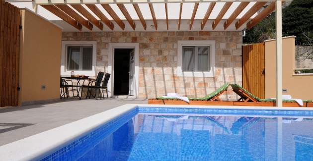 Ferienhaus Anima mit privatem Pool in Makarska