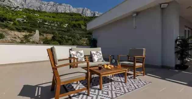  Luxury villa Mae in Makarska, basketball court