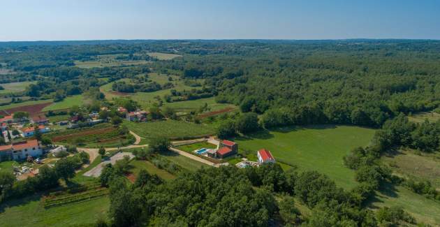 Luxury villa Fratello in Istria, private pool