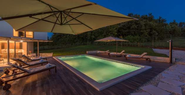 Luxury villa Fratello in Istria, private pool