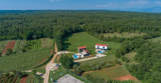 Luxury villa Fratello in Istria, private pool