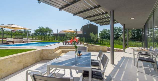 Luxury villa Fratello in Istria, private pool
