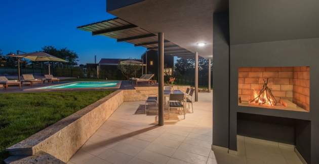 Luxury villa Fratello in Istria, private pool