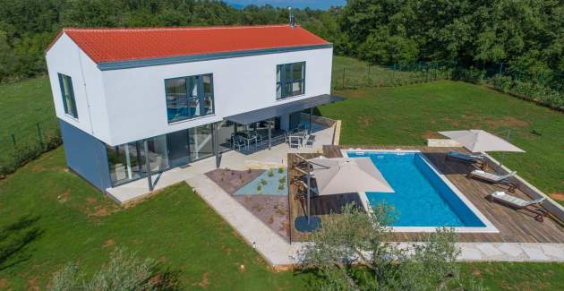 Luxury villa Fratello in Istria, private pool