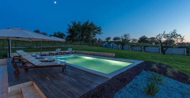 Luksuzna Villa Terra s privatnim bazenom u Istri